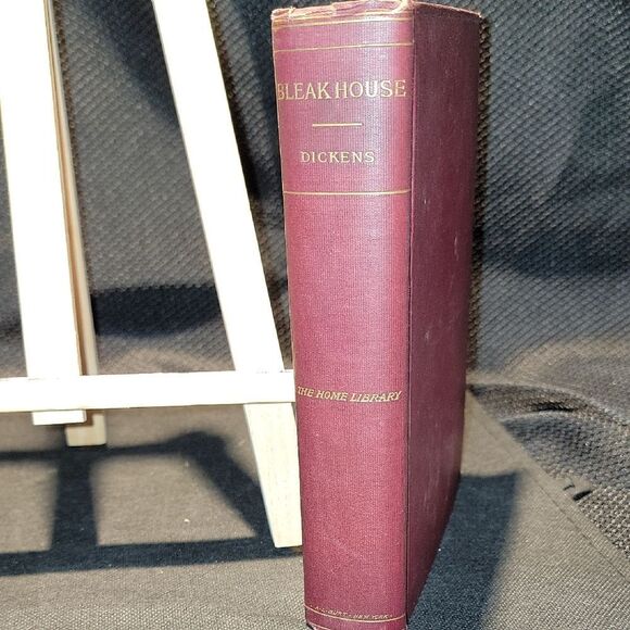 Bleak House by Dickens - Maroon Hardcover - Picture 1 of 3
